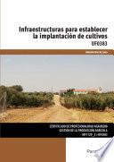 Infraestructuras para establecer la implantación de cultivos