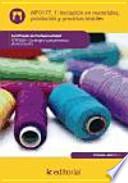 Iniciación en materiales, productos y procesos textiles - MF0177_1