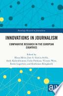 Innovations in Journalism