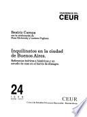 Inquilinatos en la Ciudad de Buenos Aires