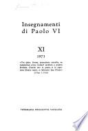 Insegnamenti di Paolo VI.: 1973