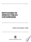 Instituciones de derecho público costarricense