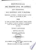 Instituciones del derecho civil de Castilla