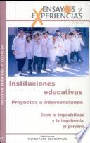 Instituciones Educativas