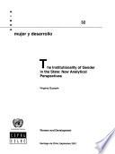 Institutionality of Gender in the State