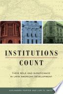 Institutions Count