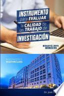 Instrumento Para Evaluar La Calidad De Un Trabajo De Investigacin