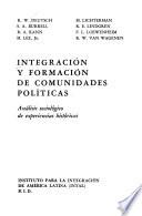 Integración y formación de comunidades políticas