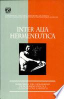 Inter Alia Hermeneutica