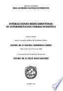 Interacciones Medicamentosas: Su Interpretación Farmacocinética