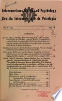 Interamerican journal of psychology