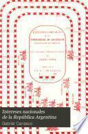 Intereses nacionales de la República Argentina