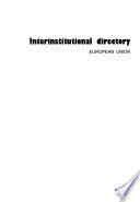 Interinstitutional Directory