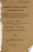 Internationaal tijdschrift voor experimentele pedagogiek