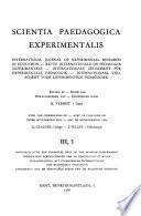 Internationaal tijdschrift voor experimentele pedagogiek