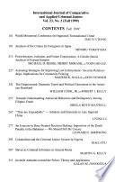 International Journal of Comparative and Applied Criminal Justice