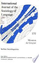 International Journal of the Sociology of Language