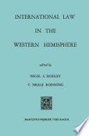 International Law in the Western Hemisphere