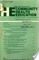 International Quarterly of Community Health Education