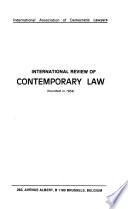 International Review of Contemporary Law