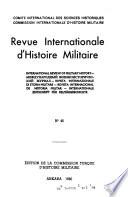 International review of military history