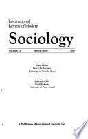 International Review of Modern Sociology