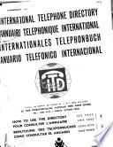 International Telephone Directory