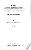 Internationale Bibliographie der Rezensionen wissenschaftlicher Literatur
