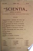 Internationale zeitschrift für wissenschaftliche synthese