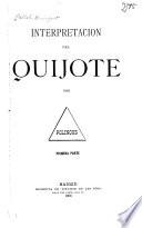 Interpretación del Quijote