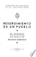 Intervención nacional del Dr. José María Rosa