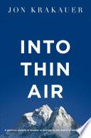 Into Thin Air