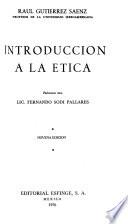 Introducción a la ética