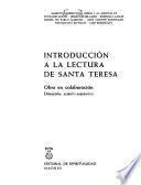 Introducción a la lectura de Santa Teresa
