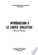 Introducción a la lógica dialéctica