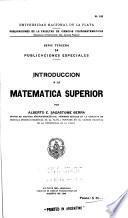 Introduccion a la matematica superior