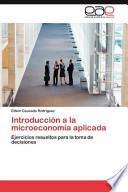 Introducción a la microeconomía aplicada