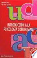 Introducción a la psicología comunitaria