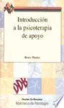 Introducción a la psicoterapia de apoyo