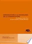 Introducción a la sociología de la comunicación