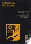 Introducción a la traducción automática