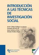 Introducción a las técnicas de investigación social