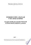 Introducción a MATLAB y sus applicaciones