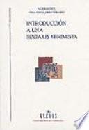 Introducción a una sintaxis minimista