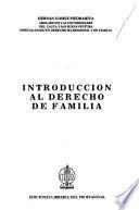 Introducción al derecho de familia
