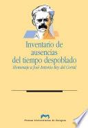 Inventario de ausencias del tiempo despoblado