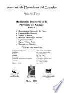 Inventario de humedales del Ecuador: Humedales interiores provincia de El Oro