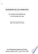 Inversión de los principios