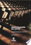 Investigación en artes