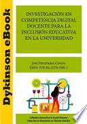 Investigación en competencia digital docente para la inclusión educativa en la universidad